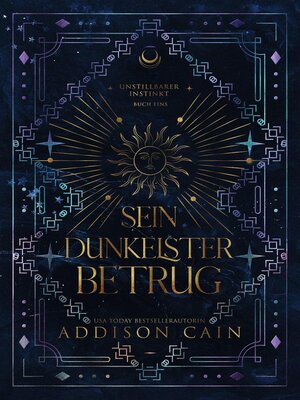 cover image of Sein dunkelster Betrug